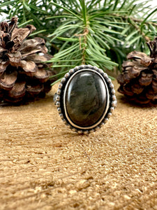 Labradorite Ring Size 10