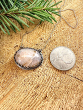 Load image into Gallery viewer, Crackle Agate Bar Pendant