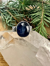 Load image into Gallery viewer, Blue Kyanite Ring Size 5 1/4