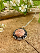 Load image into Gallery viewer, Wildflower Cotton Candy Agate Pendant