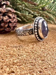 Iolite Ring Size 9 1/2