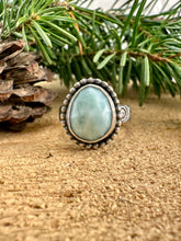 Load image into Gallery viewer, Larimar Ring Size 8 1/4