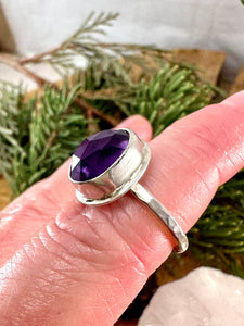 Amethyst Ring Size 5 1/2