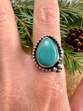 Load image into Gallery viewer, Turquoise Ring Size 8 1/4