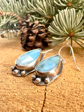 Load image into Gallery viewer, Larimar Drop Earrings