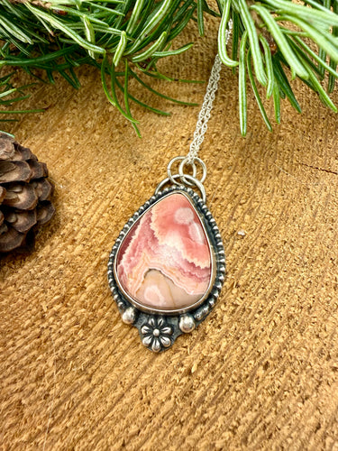 Rhodochrosite Pendant