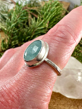 Load image into Gallery viewer, Aquamarine Ring Size 6 3/4