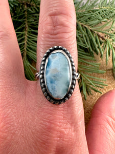 Larimar Ring Size 7 1/2