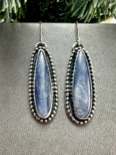 Load image into Gallery viewer, Blue Kyanite Drop Earrings