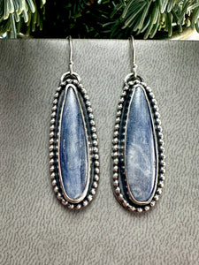 Blue Kyanite Drop Earrings