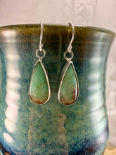 Load image into Gallery viewer, Chrysoprase Drop Earrings