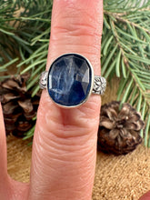 Load image into Gallery viewer, Blue Kyanite Ring Size 5 1/4