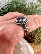 Load image into Gallery viewer, Blue Sapphire Ring Size 9