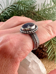 Blue Sapphire Ring Size 9