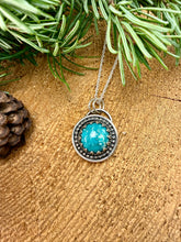 Load image into Gallery viewer, White Water Turquoise Pendant