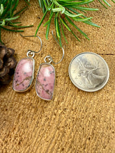 Load image into Gallery viewer, Rhodonite Drop Earrings