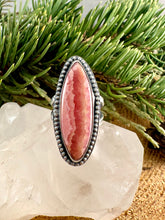Load image into Gallery viewer, Rhodochrosite Ring Size 5 1/4
