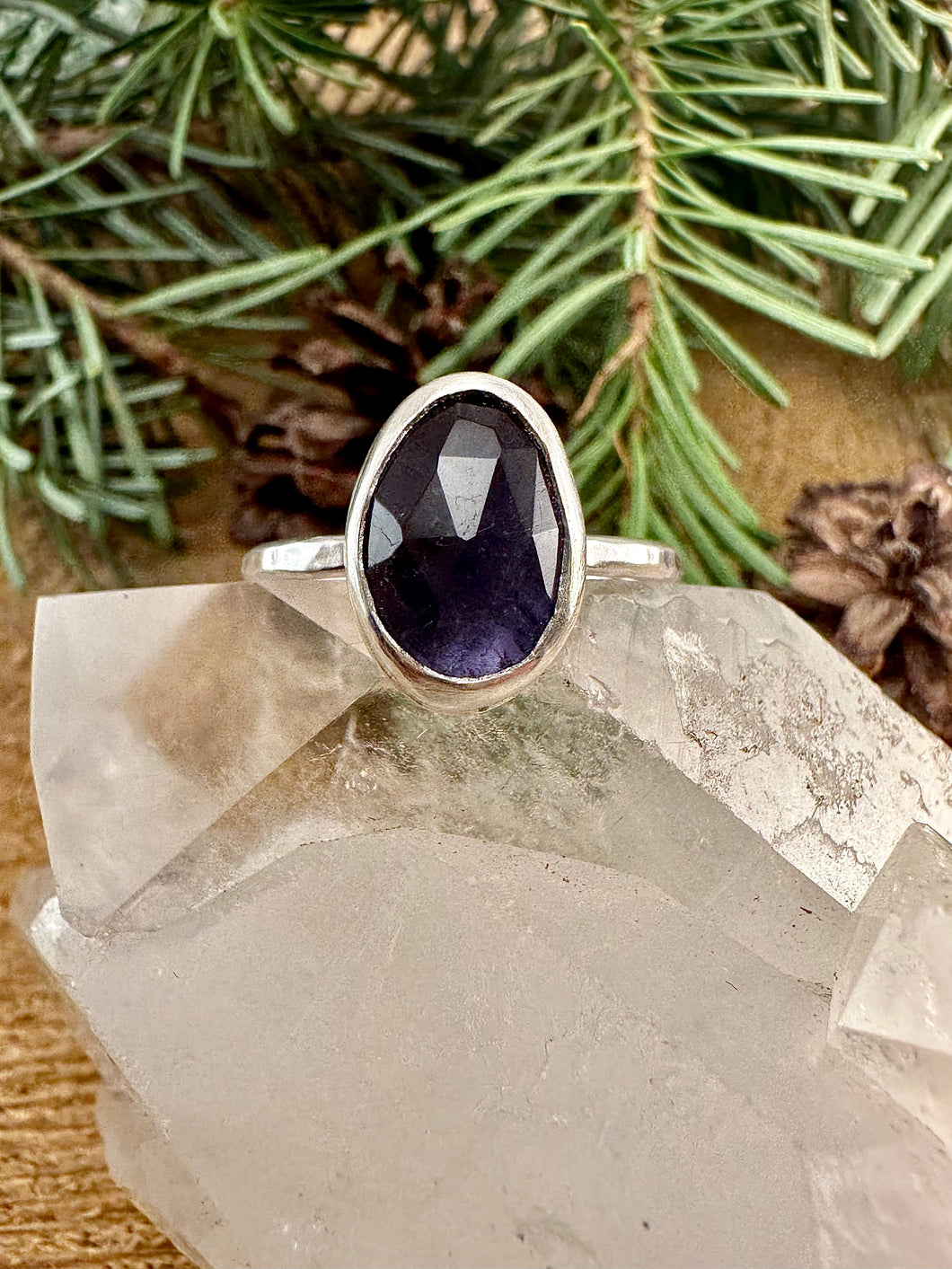 Iolite Ring Size 9 3/4