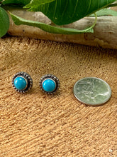 Load image into Gallery viewer, Turquoise Stud Earrings