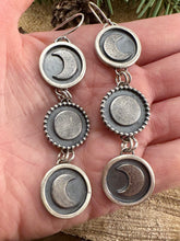Load image into Gallery viewer, Moon Phase Earrings