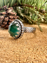 Load image into Gallery viewer, Malachite Ring Size 6 3/4