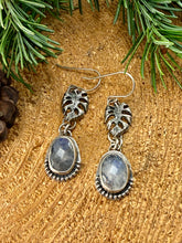 Load image into Gallery viewer, Moonstone Double Drop Earrings