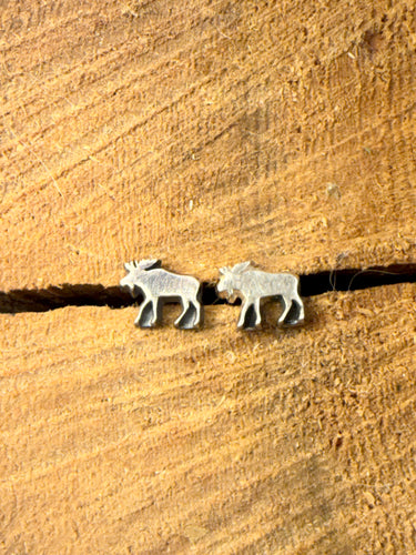 Moose Stud Earrings