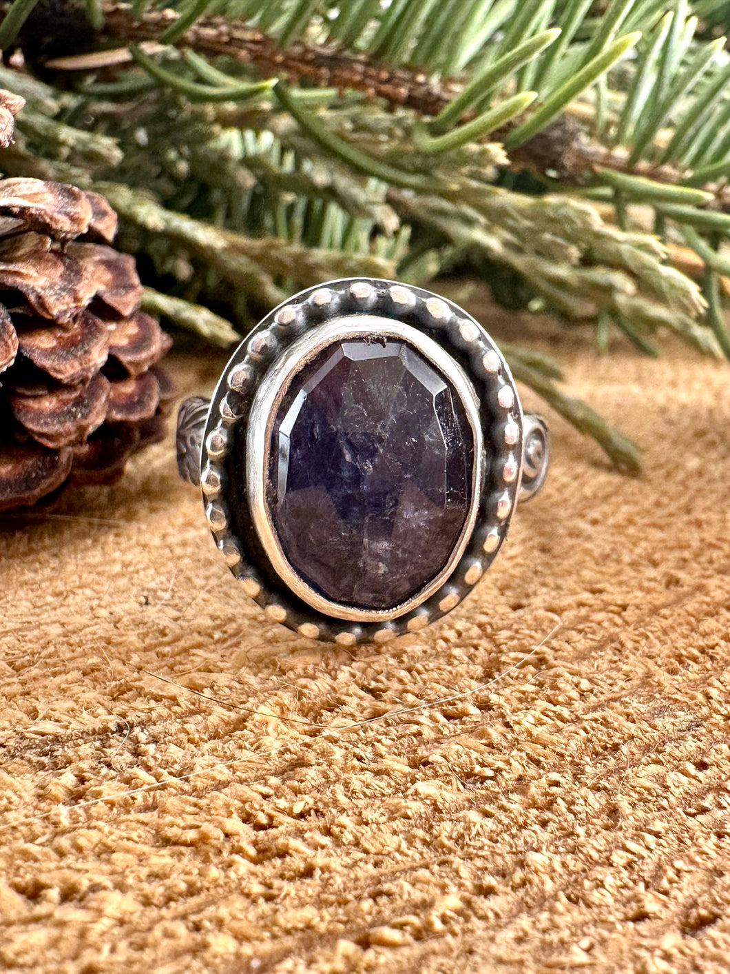 Iolite Ring Size 9 1/2