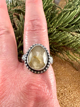 Load image into Gallery viewer, Rutilated Quartz Ring Size 8 3/4
