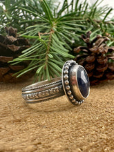 Load image into Gallery viewer, Blue Sapphire Ring Size 9