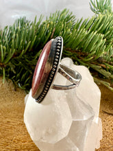 Load image into Gallery viewer, Rhodochrosite Ring Size 5 1/4