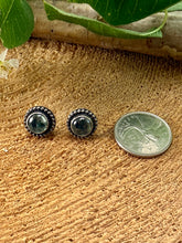 Load image into Gallery viewer, Green Kyanite Stud Earrings
