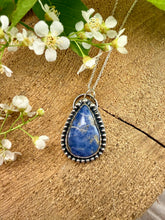 Load image into Gallery viewer, Midnight Tide Sodalite Pendant
