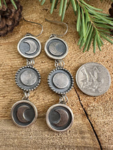 Load image into Gallery viewer, Moon Phase Earrings