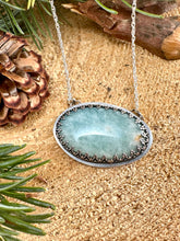 Load image into Gallery viewer, Amazonite Bar Pendant