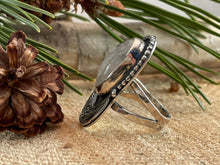 Load image into Gallery viewer, Rainbow Moonstone Ring Size 8