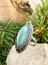 Load image into Gallery viewer, Amazonite Ring Size 8 1/4
