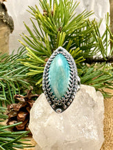 Load image into Gallery viewer, Amazonite Ring Size 8 1/4