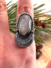Load image into Gallery viewer, Rainbow Moonstone Ring Size 8