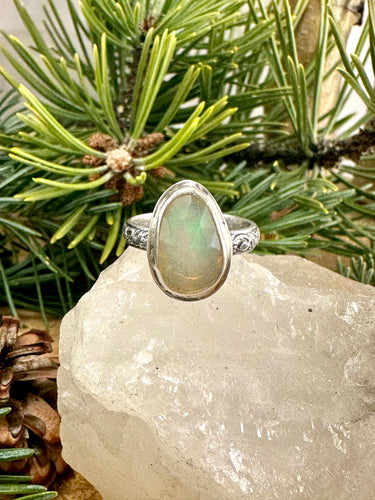 Opal Ring Size 7 1/4