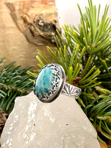 Amazonite Ring Size 5