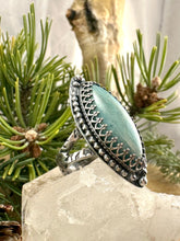 Load image into Gallery viewer, Amazonite Ring Size 8 1/4