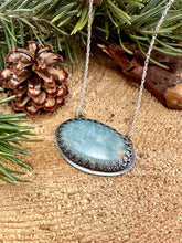 Load image into Gallery viewer, Amazonite Bar Pendant